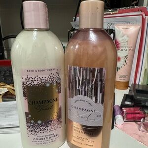 Bath & Body Works Champagne Toast Conditioner and Shampoo Set
